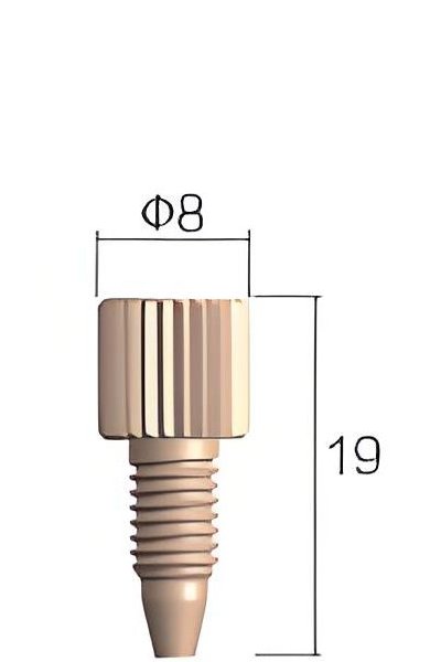 PEEK Цельный соединитель