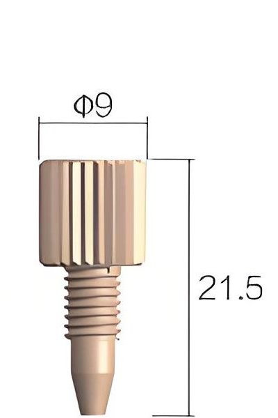 PEEK Цельный соединитель