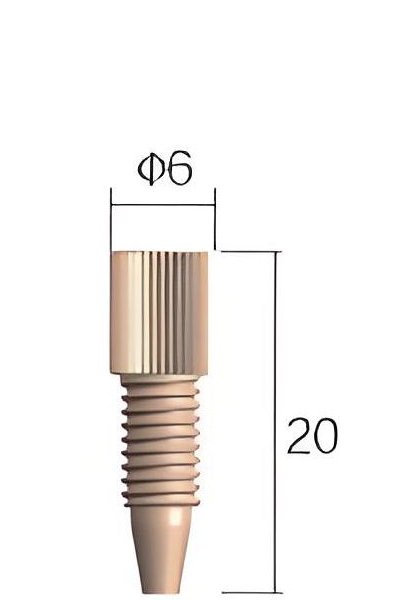 PEEK Цельный соединитель