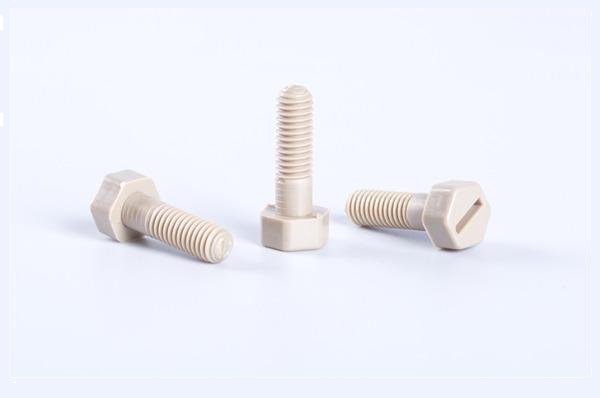 PEEK шестигранный винт со шлицем