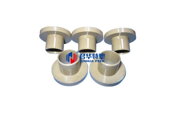Фланцевая износостойкая втулка из PEEK