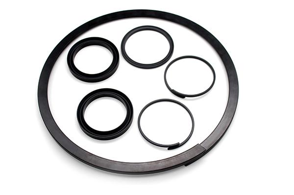 Черное уплотнительное кольцо из PEEK