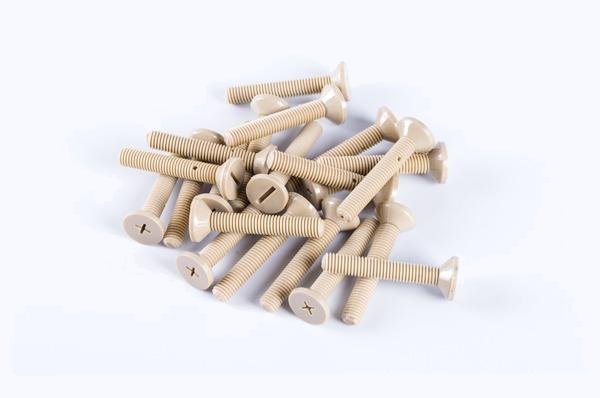 M6 PEEK винт с круглой головкой и крестообразным шлицем