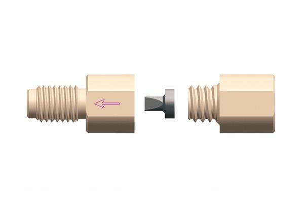Обратный клапан типа «утконос» из PEEK