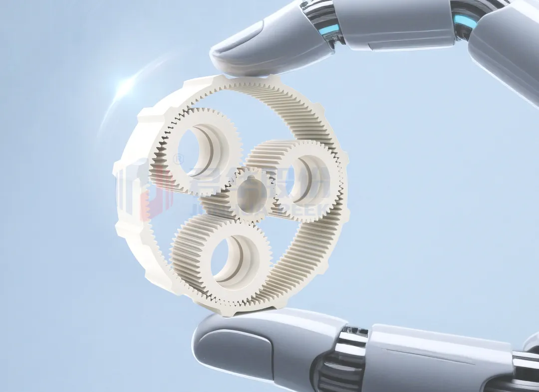 Шестерни из PEEK переопределяют рабочие характеристики бескаркасных двигателей чашечного типа